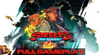 Streets of Rage 4 Full [4K PS5 Gameplay] Walkthrough - No Commentary
