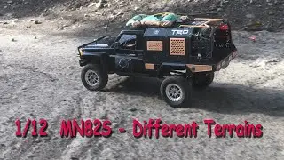 MNRC MN82S - Different Terrains  #rccar #radiocontrolcar #mn82s #rcoffroad 