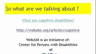 Technology and Cognitive Support: Strategies/Tools for Memory, Scheduling & Time Management, Part 1