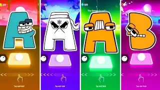 Alphabet Lore Ninja - A 🆚 Alphabet Lore Orange - A 🆚 B. 🎶 Who Is Best?🎵 Tell We? 😍