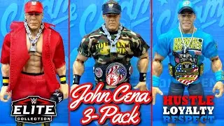 WWE ELITE JOHN CENA 3-PACK 
