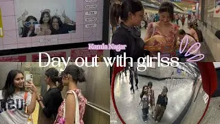 Kamla nagar vlog with friends | Photobooth | Shopping | Birthday | North campus | Delhi university |