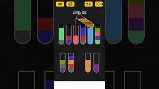 water sort puzzle level 122
