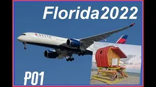 Florida 2022 - Travel day en op ontdekking in Miami Beach