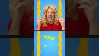 Steve&rsquo;s Silly Hair Day! 🤩✨  Wow! Hair Colours! #shorts #steveandmaggie🧍&zwj;♂️