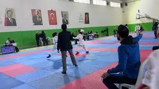 Melek çivici (mavi) izmir iller arası karate şampiyonası