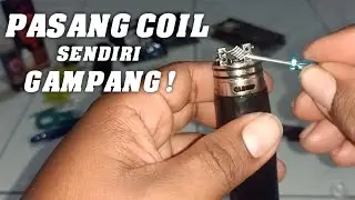 CARA PASANG COIL KE RDA UNTUK PEMULA DENGAN BAIK & BENAR
