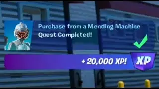 Fortnite - Purchase from a Mending Machine - Chapter 3 Season 4