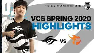 Team Secret vs Team Flash HIGHLIGHTS // VCS 2020 SPRING SPLIT WEEK 9 | League of Legends