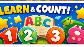 🌟 ABCD + 123 + Colors | Fun Learning Song 🎶