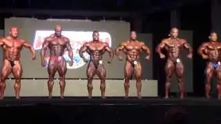 2013 Arnold Classic Brasil Men's Bodybuilding Prejudging 1st Callout