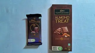 Almond Treat v/s Bournville Indian Chocolate 🍫،،،😍