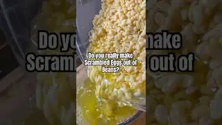 The Fluffiest Scrambled Eggs are made from Beans