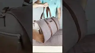Обзор кожаного портпледа-трансформера 2 в 1 Carlo Gattini Palermo 4038 63 #travelbag #leatherbag