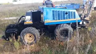 Ditch Witch 410sx укладка кабеля кабелеукладчиком