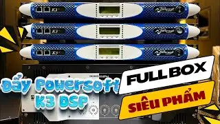 Powersoft K3 DSP New Fullbox Đập Hộp V&agrave; Soi Nội Thất | Ho&agrave;ng Nam Audio