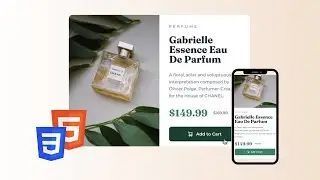 HTML & CSS - Product Preview Card - Frontend Mentor Tutorial