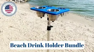 Beach Drink Holder Bundle | Captain Bob Designs