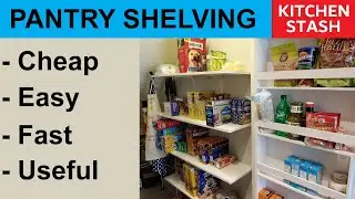 Pantry Shelves - Cheap Shelving For Everyone