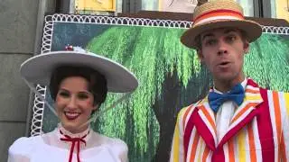 Meeting Mary Poppins & Bert