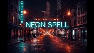 Under Your Neon Spell Sunset Vibes by Kleber