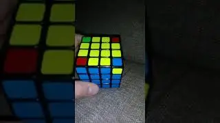 Меняем местами две грани в кубике Рубика 4*4