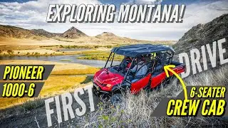 2023 Honda Pioneer 1000-6 CREW Drive Review: Best 4x4 UTV for Family Fun & Work?
