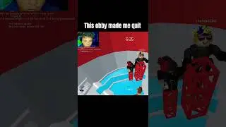 Every death the obbys get more hard #roblox #funny