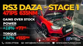 [ AUDI RS3 DAZA ]  MRC Stage 1 ECU & TCU Software  [ 471PS 635NM ]
