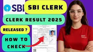 sbi clerk result 2025 | sbi clerk prelims result 2025