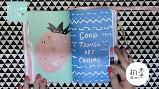 Ban.do. 2017.08~2018日誌/手帳開箱 agenda unboxing