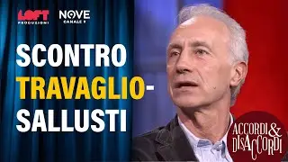 Scontro Travaglio  Sallusti