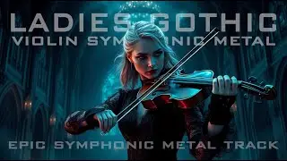 Violin Symphony x Metal Gothic - AI Music Video 🎻 Sci-Fi Ladies Gothic 🎥❤️
