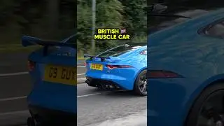Jaguar F-Type SVR BRUTAL V8 Engine Sound #shorts #v8