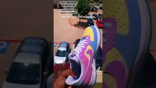 UNBOXING AIR FORCE 1 UV REACTIVES *COLOR CHANGING SNEAKERS*