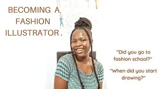 How I became a Fashion Illustrator. #artist #fashiondesign