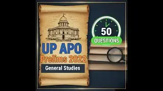 UP APO Prelims 2022 GS Paper | UP APO Previous Year Paper |