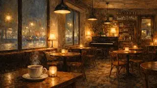 ☕️ Late Night Cafe Jazz | Relaxing Piano Music for Work & Study | 1 Hour