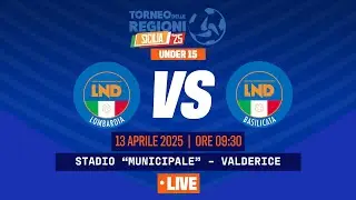 TDR 2025 - Under 15 | Lombardia - Basilicata