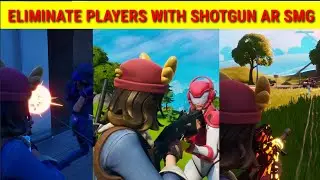 Eliminate Players with a Shotgun, AR, and SMG - Fortnite Midas' Missions Challenges Week 10