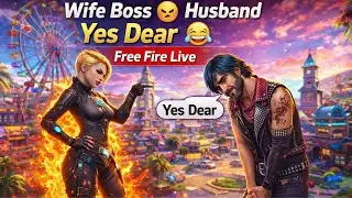Wife Boss 😤 Husband Yes Dear 😂 | Free Fire Live | Stoner Rangers 🔥