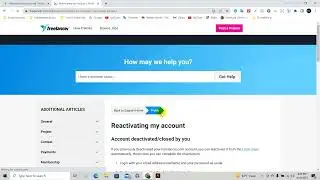 how to reopen closed freelancer account