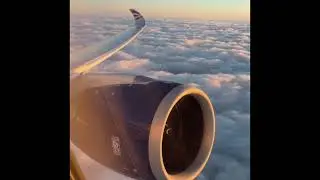 BA289 A350 through the clouds and into the cruise Dec 27, 2025 LHR to PHX (Phoenix) 