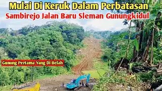 PENTOKAN PALING UJUNG MULAI KERUK DALAM DI GEDANG ATAS JALAN BARU SLEMAN GUNUNGKIDUL