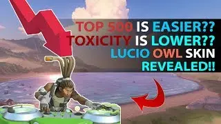 Legendary Lucio Emote? Toxicity Has Fallen? Top 500 Easier To Get? | Overwatch News 7/16/2018