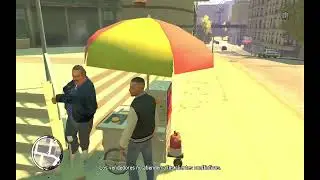 The best street vendor to annoying in GTA IV