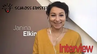 Janina Elkin (Anna Carina Levin) im Schloss Einstein Interview