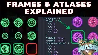 Многорядные спрайт-листы Phaser &mdash; объяснение кадров и атласов