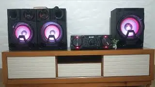 POTÊNCIA E QUALIDADE, som lg cm 8460, pequeno mais bruto...#som #lg #mini system #potencia...