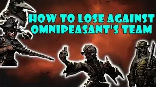 How to lose against OmniPeasant's Team!  | Darkest 1 Highlight | Butcher's Circus | Darkest Dungeon
